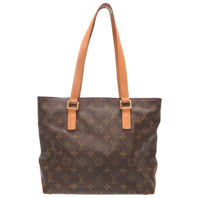 LOUIS VUITTON Tote Bag M51148 Monogram canvas Brown Monogram Cabas Piano Women Used