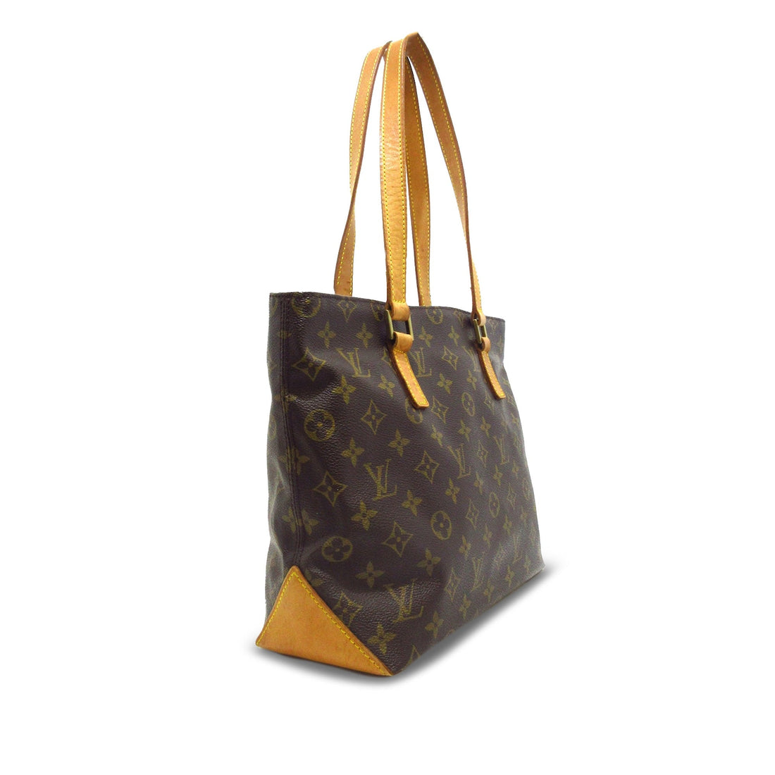 Brown Louis Vuitton Monogram Cabas Piano Tote Bag