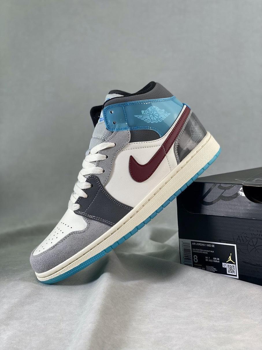 CUSTOM AIR JORDAN 1 MID SE GCEL FB1870-161