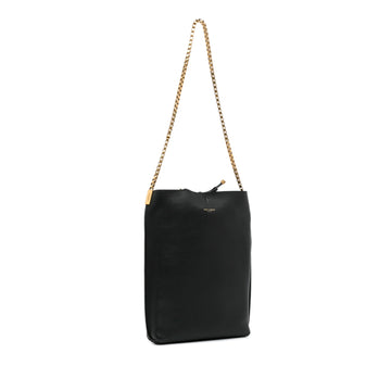 Black Saint Laurent Suzanne Chain Tote