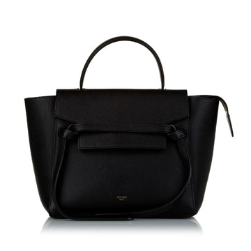 Celine Belt Leather Satchel (MLB-33145)