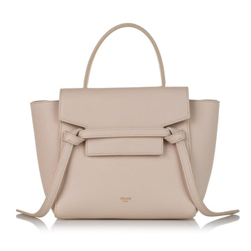 Celine Belt Leather Satchel (MLB-34535)
