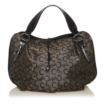 Celine C Carriage Bittersweet Canvas Handbag (MLB-34914)