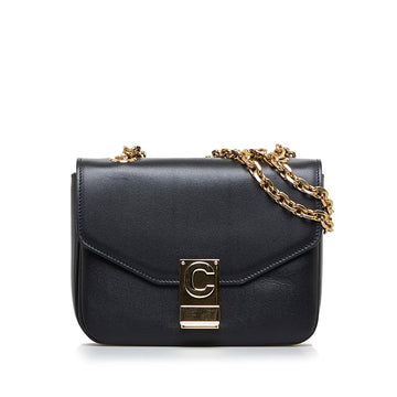 Celine C Leather Shoulder Bag (MLB-Si9Tro)