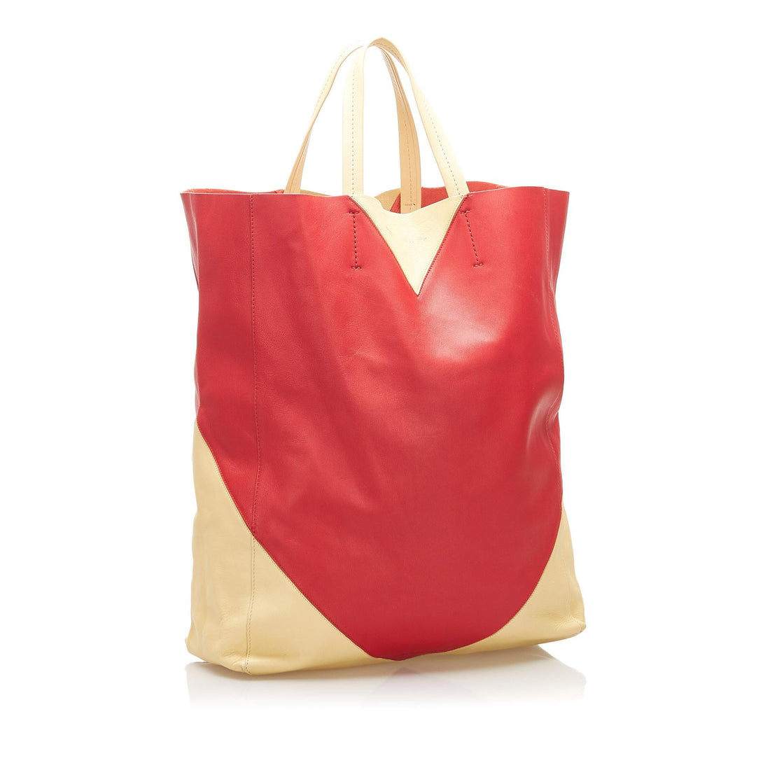 Celine Cabas Leather Tote Bag (MLB-16625)
