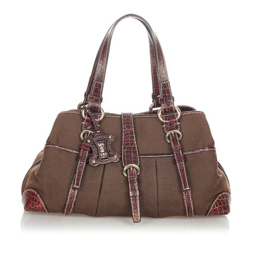 Celine Canvas Shoulder Bag (MLB-23502)