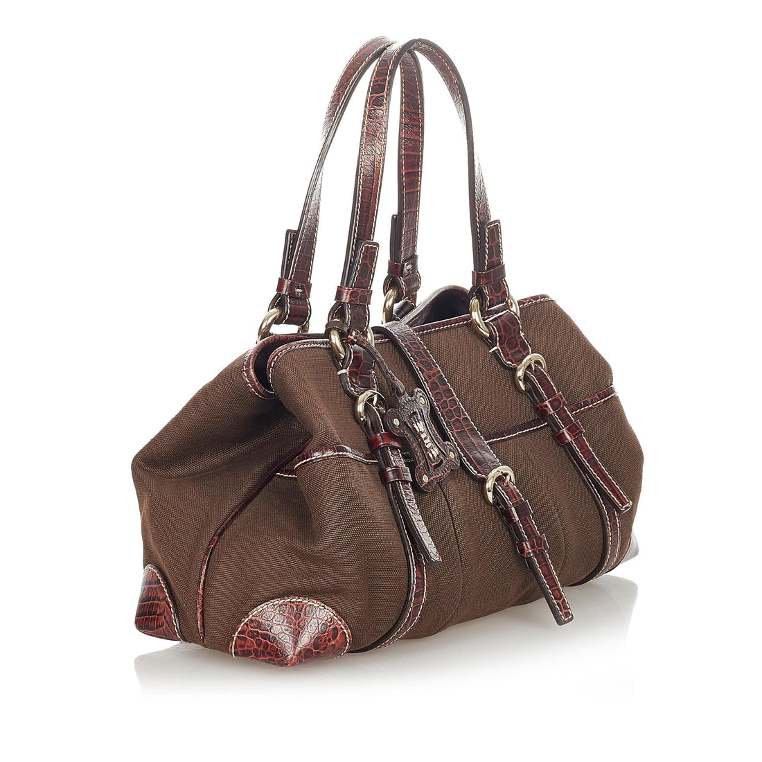 Celine Canvas Shoulder Bag (MLB-23502)