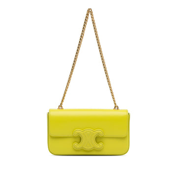 Celine Cuir Triomphe Chain Shoulder Bag (MLB-9jnYiU)