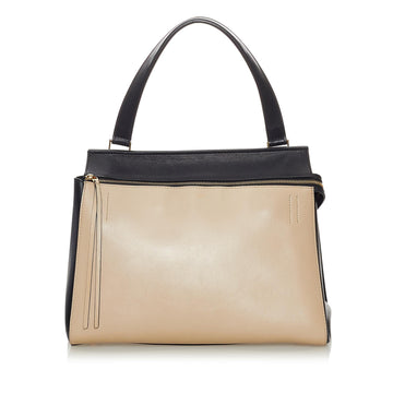Celine Edge Bicolor Leather Handbag (MLB-28192)