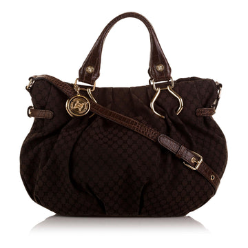 Celine Embossed Macadam Satchel (MLB-37781)