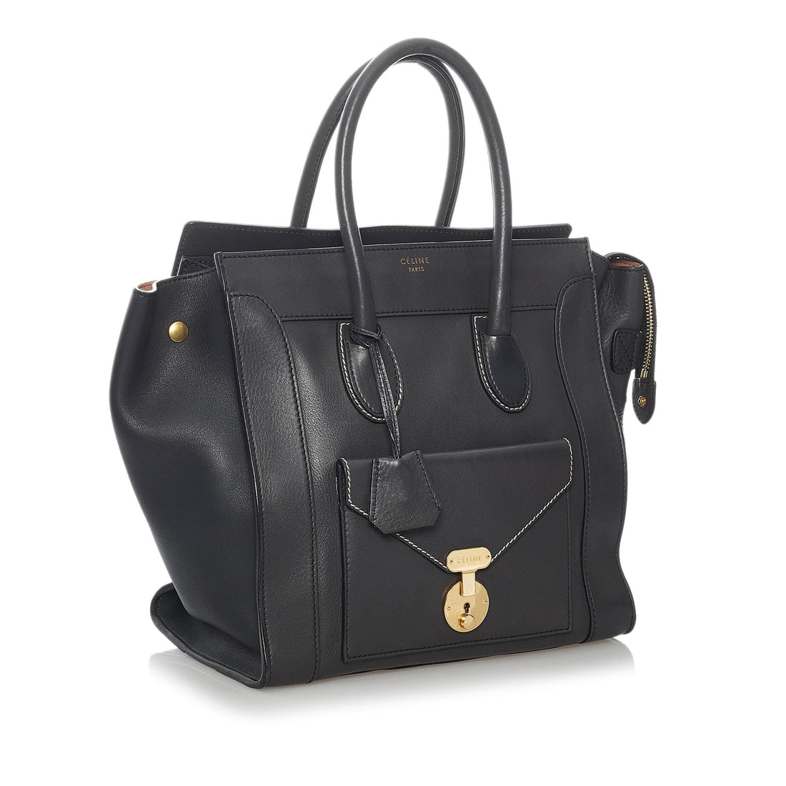 Celine Envelope Luggage Tote Leather Handbag (MLB-30072)