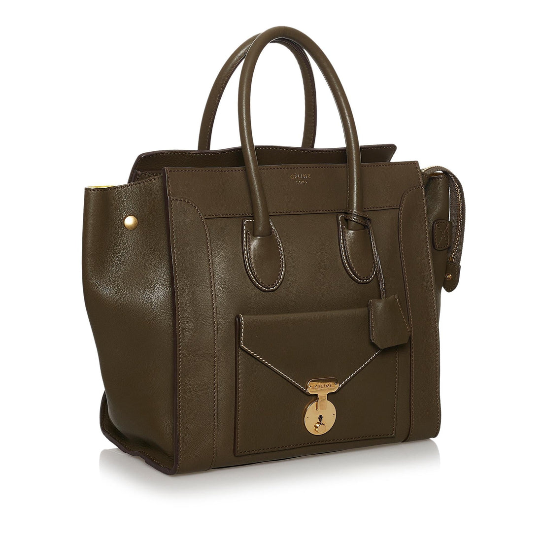 Celine Envelope Luggage Tote Leather Handbag (MLB-30073)