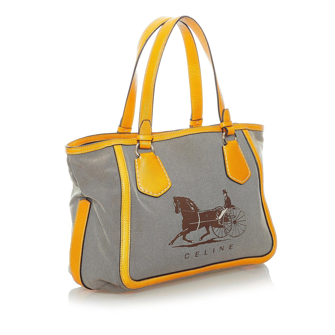 Celine Horse Carriage Canvas Tote Bag (MLB-33010)