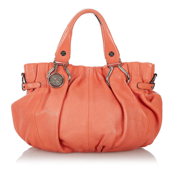 Celine Leather Satchel (MLB-26740)