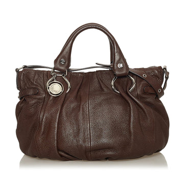 Celine Leather Satchel (MLB-29142)