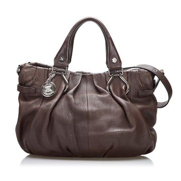 Celine Leather Satchel (MLB-uirm0F)