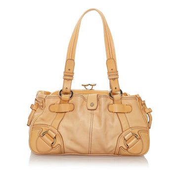 Celine Leather Shoulder Bag (MLB-27371)