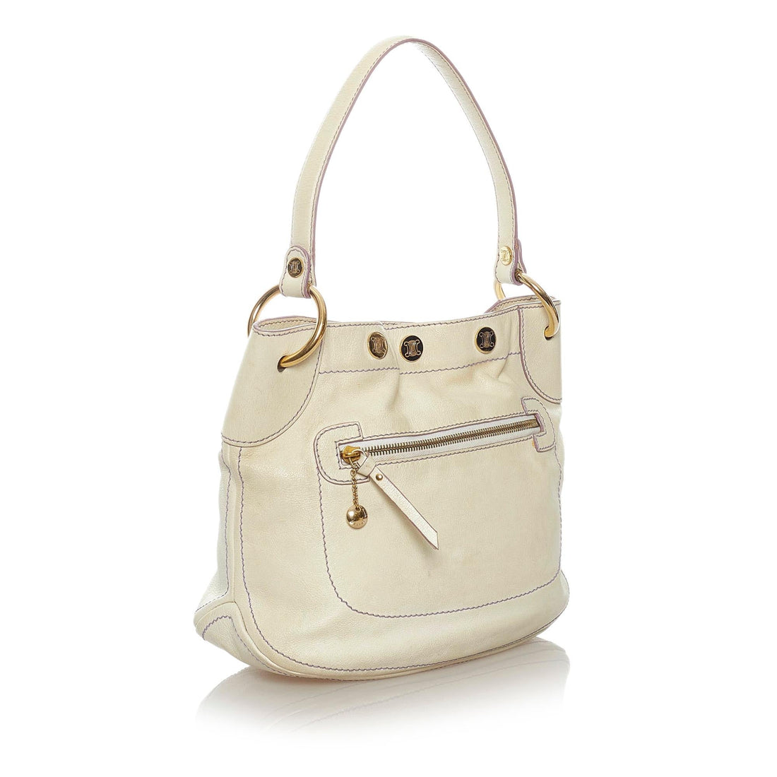 Celine Leather Shoulder Bag (MLB-28435)