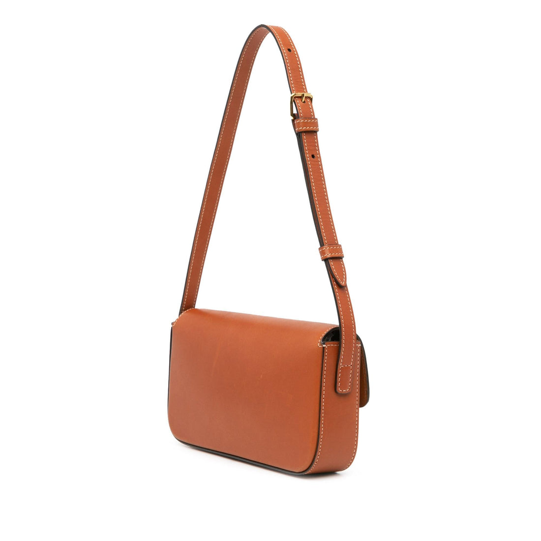Celine Leather Triomphe Claude Shoulder Bag (MLB-YzdnHf)