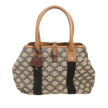 Celine Macadam Canvas Handbag (MLB-ICNBqv)