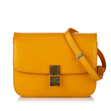 Celine Medium Classic Box Leather Crossbody Bag (MLB-MFtpIp)