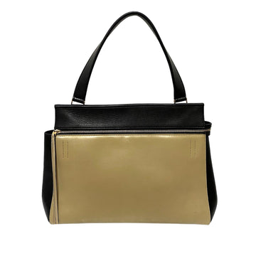 Celine Medium Edge Bicolor Leather Handbag (MLB-36189)