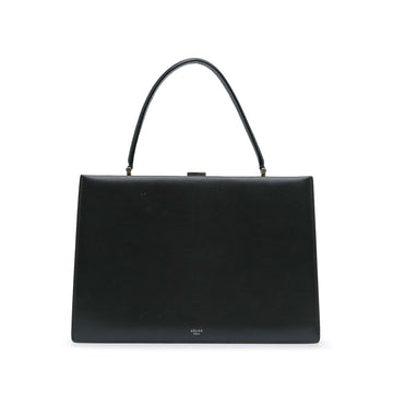 Celine Medium Leather Clasp Bag (MLB-J1VgUz)
