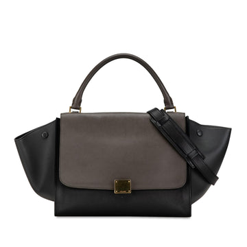 Celine Medium Trapeze Satchel (MLB-Bv80jS)
