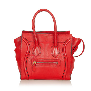 Celine Micro Luggage Leather Handbag (MLB-27015)