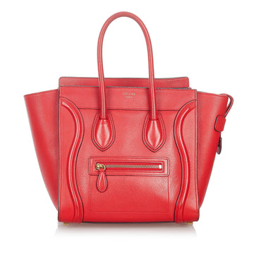 Celine Micro Luggage Leather Handbag (MLB-37633)