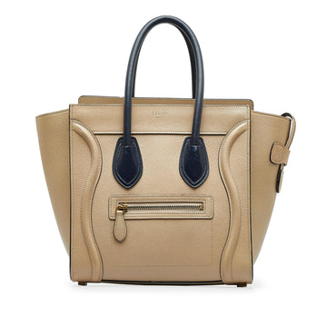 Celine Micro Luggage Tote Bicolor (MLB-x7hidE)