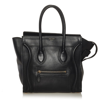 Celine Micro Luggage Tote Leather Handbag (MLB-36197)