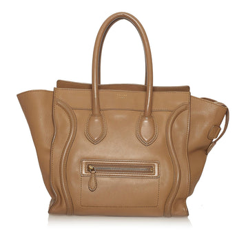 Celine Micro Luggage Tote Leather Handbag (MLB-P8orBT)