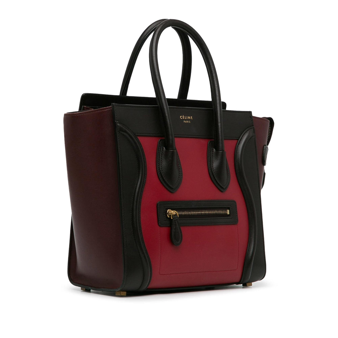 Celine Micro Tricolor Luggage Tote (MLB-xUHh3S)