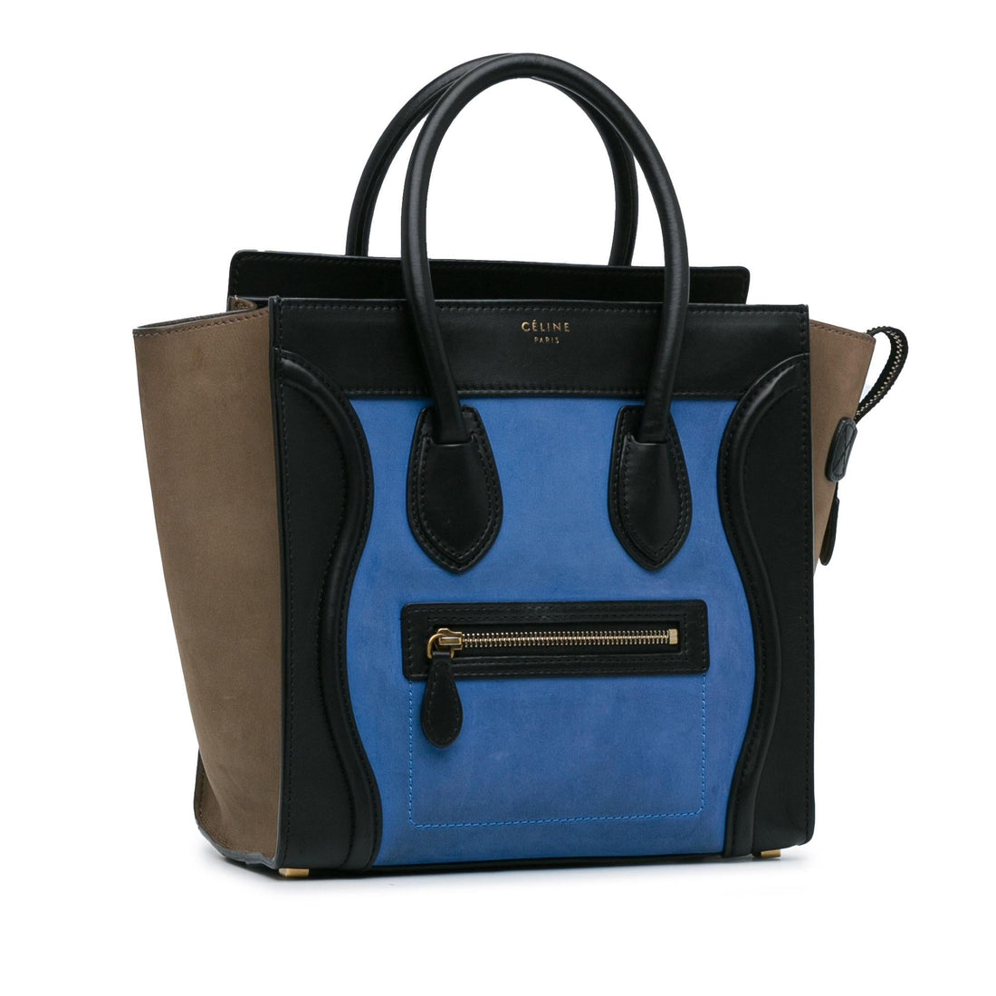 Celine Micro Tricolor Luggage Tote (MLB-oH1S4a)