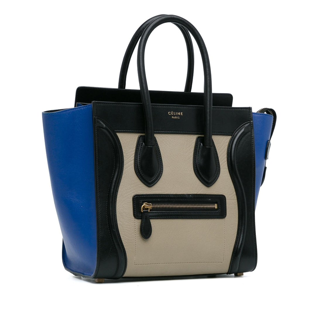 Celine Micro Tricolor Luggage Tote (MLB-d2EgSk)