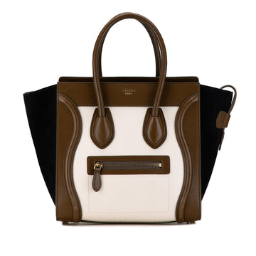 Celine Micro Tricolor Luggage Tote (MLB-SCLYeT)