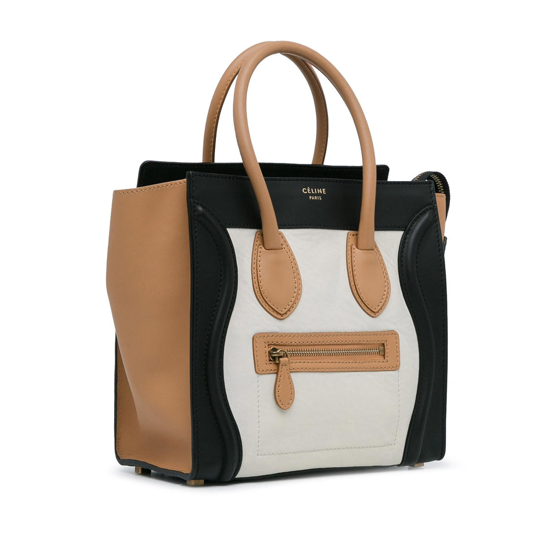 Celine Micro Tricolor Luggage Tote (MLB-rmDxa0)