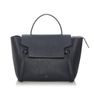 Celine Mini Belt Leather Satchel (MLB-33571)
