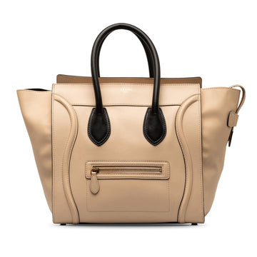 Celine Mini Bicolor Luggage Tote (MLB-wiNeoe)