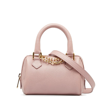 Celine Mini Grained Leather Chain Boston (MLB-P2jQPh)