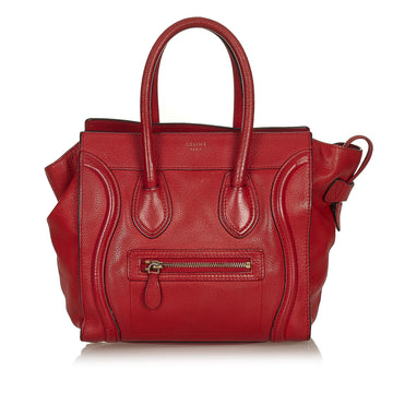Celine Mini Luggage Leather Tote Bag (MLB-26765)