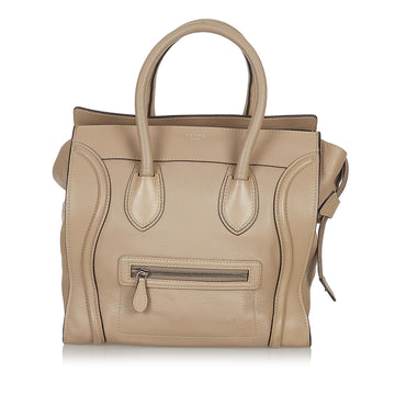 Celine Mini Luggage Leather Tote Bag (MLB-36206)