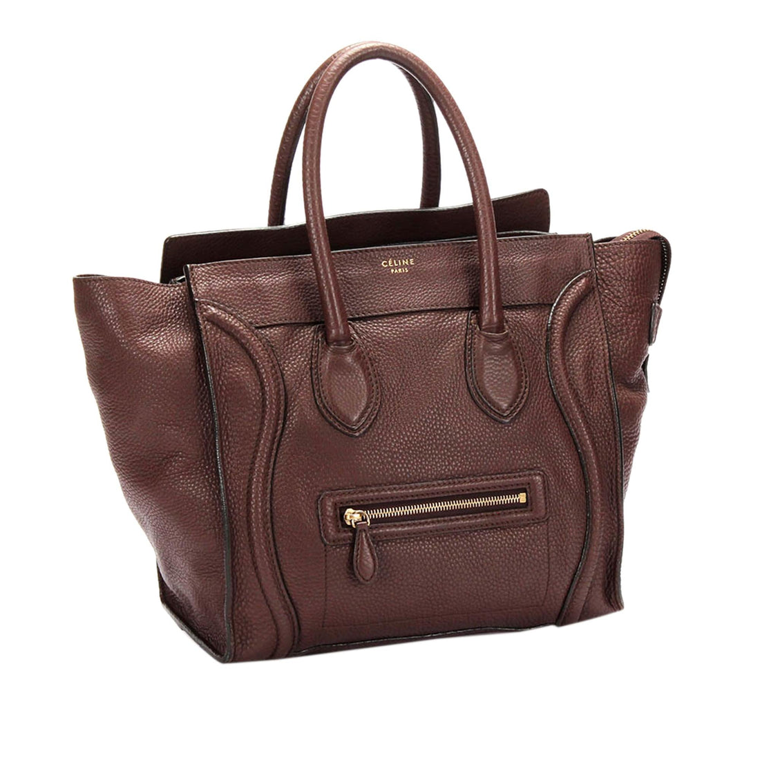 Celine Mini Luggage Leather Tote Bag (MLB-qfgt3d)
