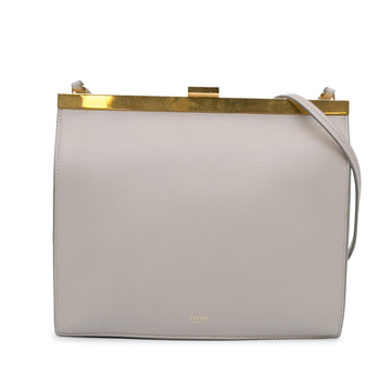 Celine Mini Smooth Calfskin Clasp Bag (MLB-v4DCpq)