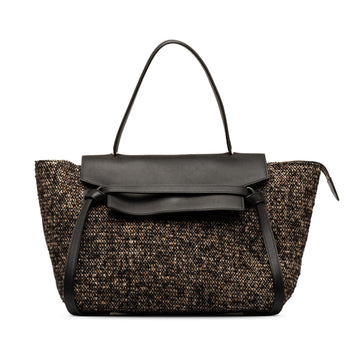 Celine Mini Tweed Belt Satchel (MLB-nqOhdh)