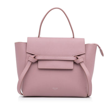 Celine Nano Belt Satchel (MLB-PTYgmy)