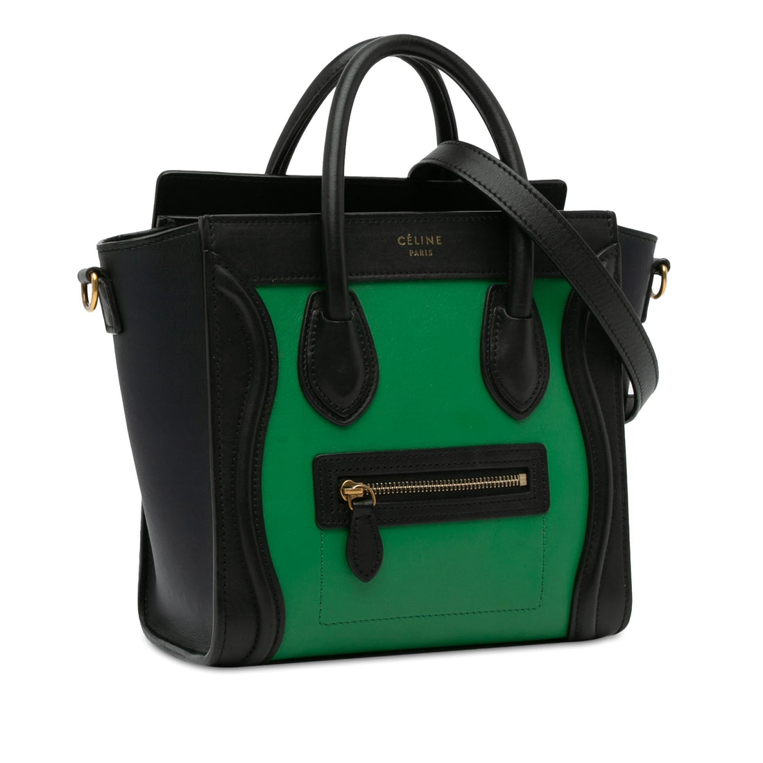 Celine Nano Bicolor Luggage Tote (MLB-z9F6Hj)