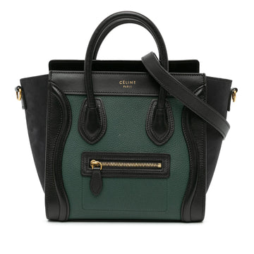 Celine Nano Bicolor Luggage Tote (MLB-mb7rYU)
