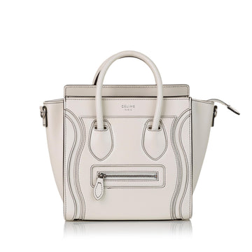 Celine Nano Luggage Tote Leather Satchel (MLB-37370)